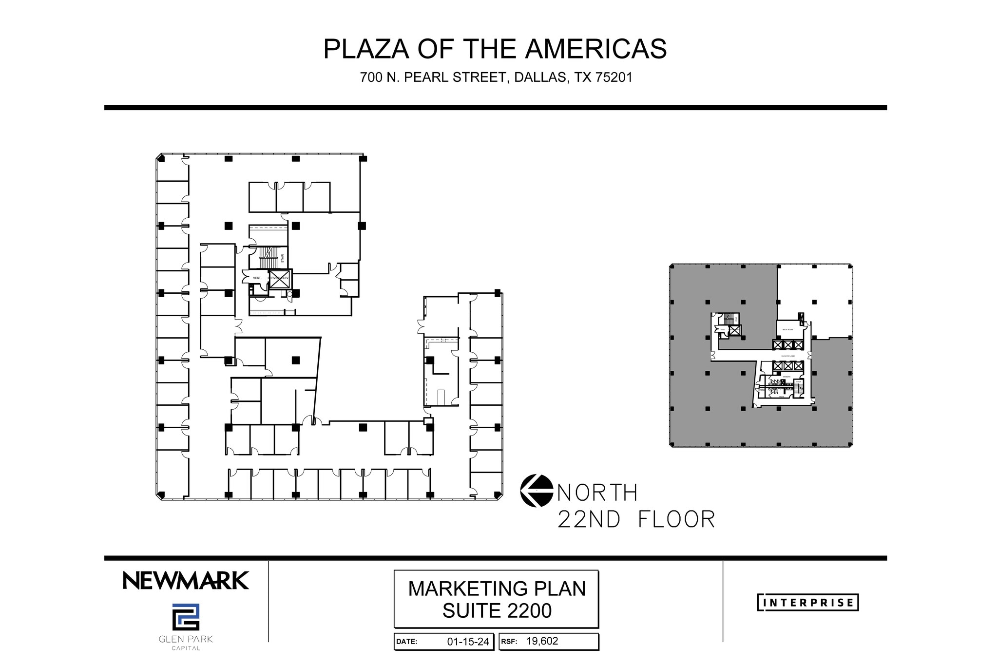 700 N Pearl St, Dallas, TX for lease Floor Plan- Image 1 of 1