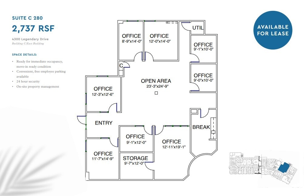 4008-4300 Legendary Dr, Destin, FL for lease Floor Plan- Image 1 of 17