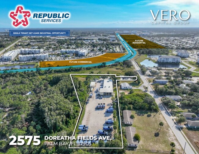 More details for 2575 Doreatha Fields Ave NE, Palm Bay, FL - Industrial for Sale