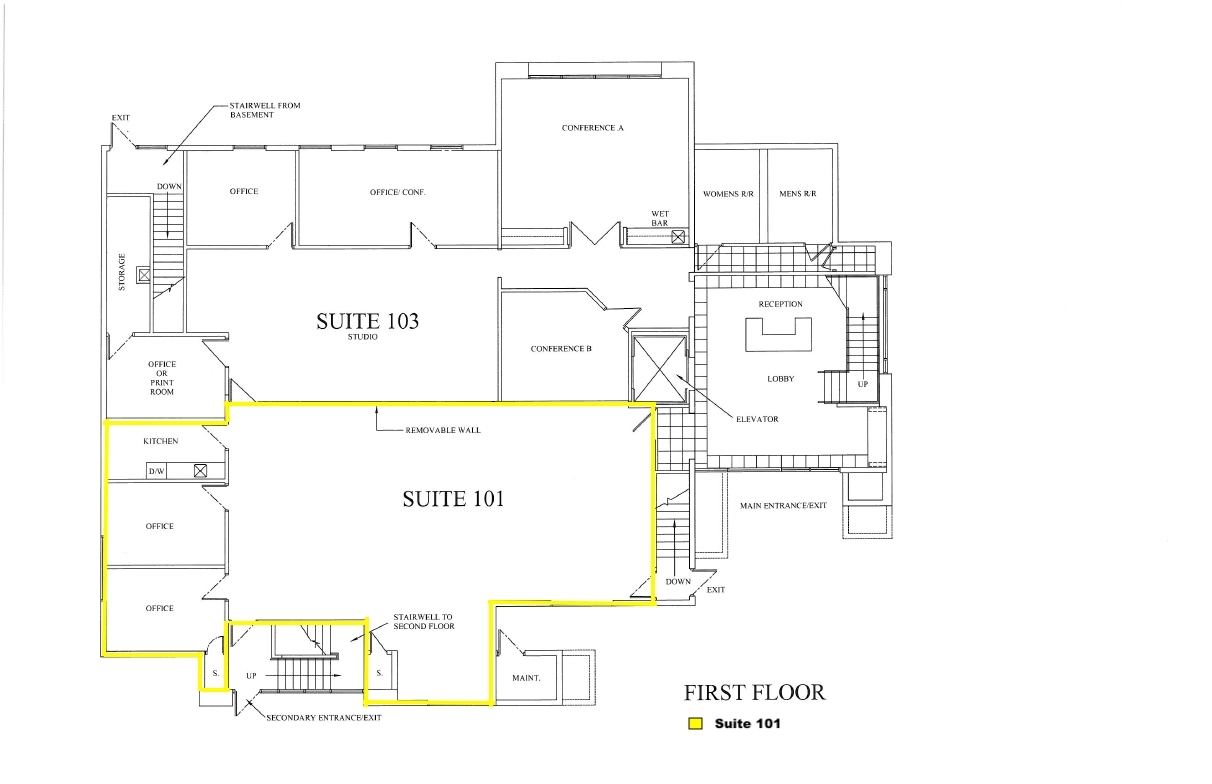 120 S Ash Ave, Tempe, AZ à louer Plan d  tage- Image 1 de 1