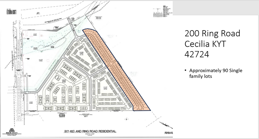 3441 Leitchfield -1, Cecilia, KY à vendre - Plan de site - Image 1 de 8