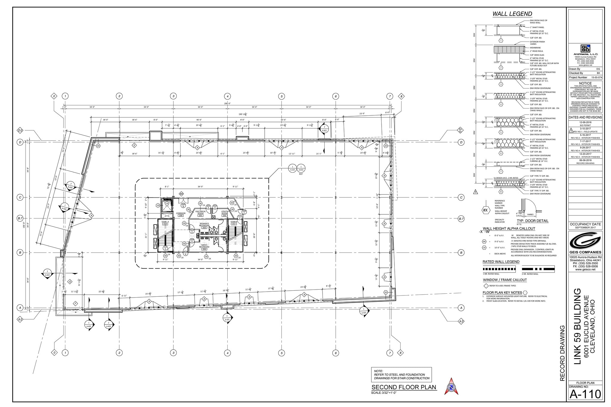 6001 Euclid Ave, Cleveland, OH à louer Plan d’étage- Image 1 de 2