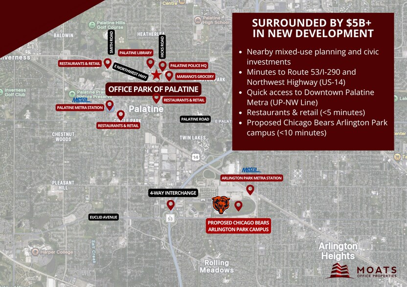 625 N North Ct, Palatine, IL à louer - Photo du bâtiment - Image 2 de 37