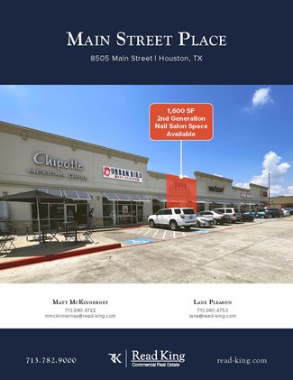 More details for 8505 S Main St, Houston, TX - Retail for Lease