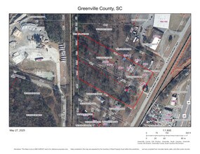 541 S Old Piedmont Hwy, Piedmont, SC - AERIAL map view