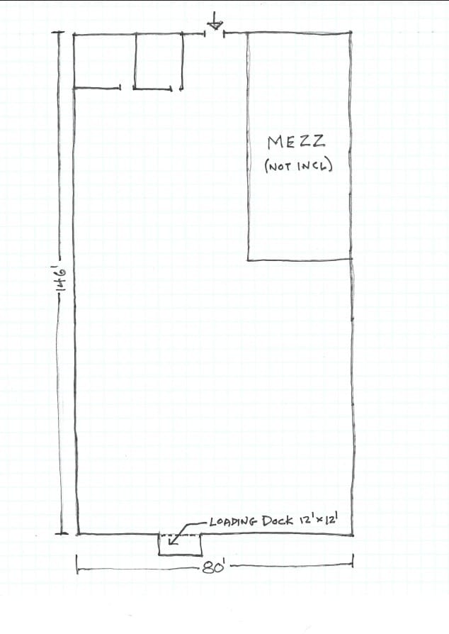 1105 Green Grove Rd, Neptune, NJ for lease Floor Plan- Image 1 of 3