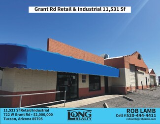 Plus de détails pour 11,531 SF of Retail & Industrial Space – à vendre, Tucson, AZ