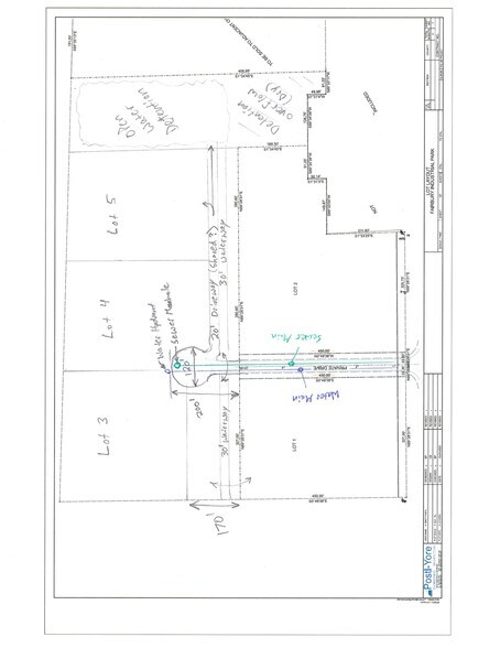 1306 W Oak St, Fairbury, IL à vendre - Plan de site - Image 3 de 3