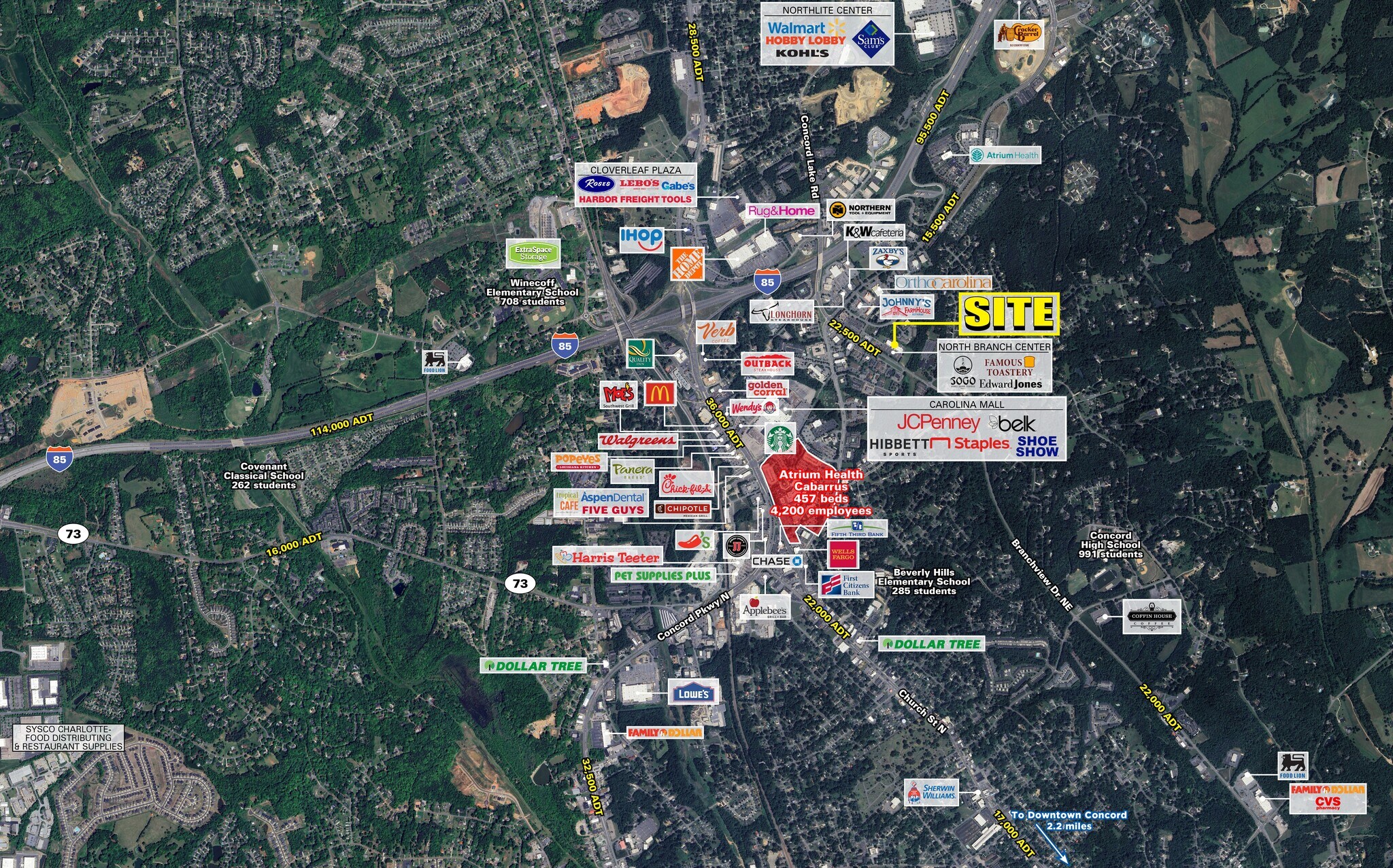 970 Branchview Dr NE, Concord, NC for lease Aerial- Image 1 of 4