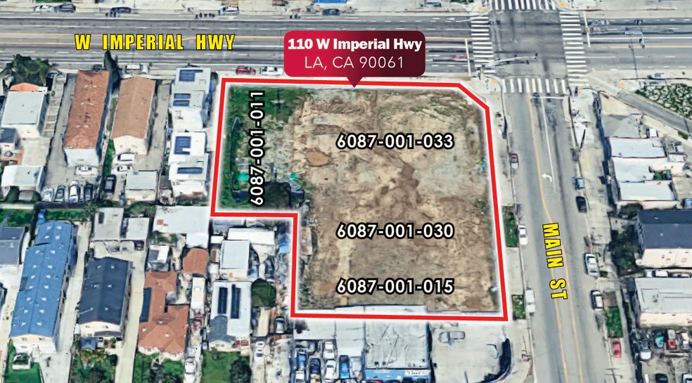 116 W Imperial Hwy, Los Angeles, CA à vendre - Photo principale - Image 1 de 3