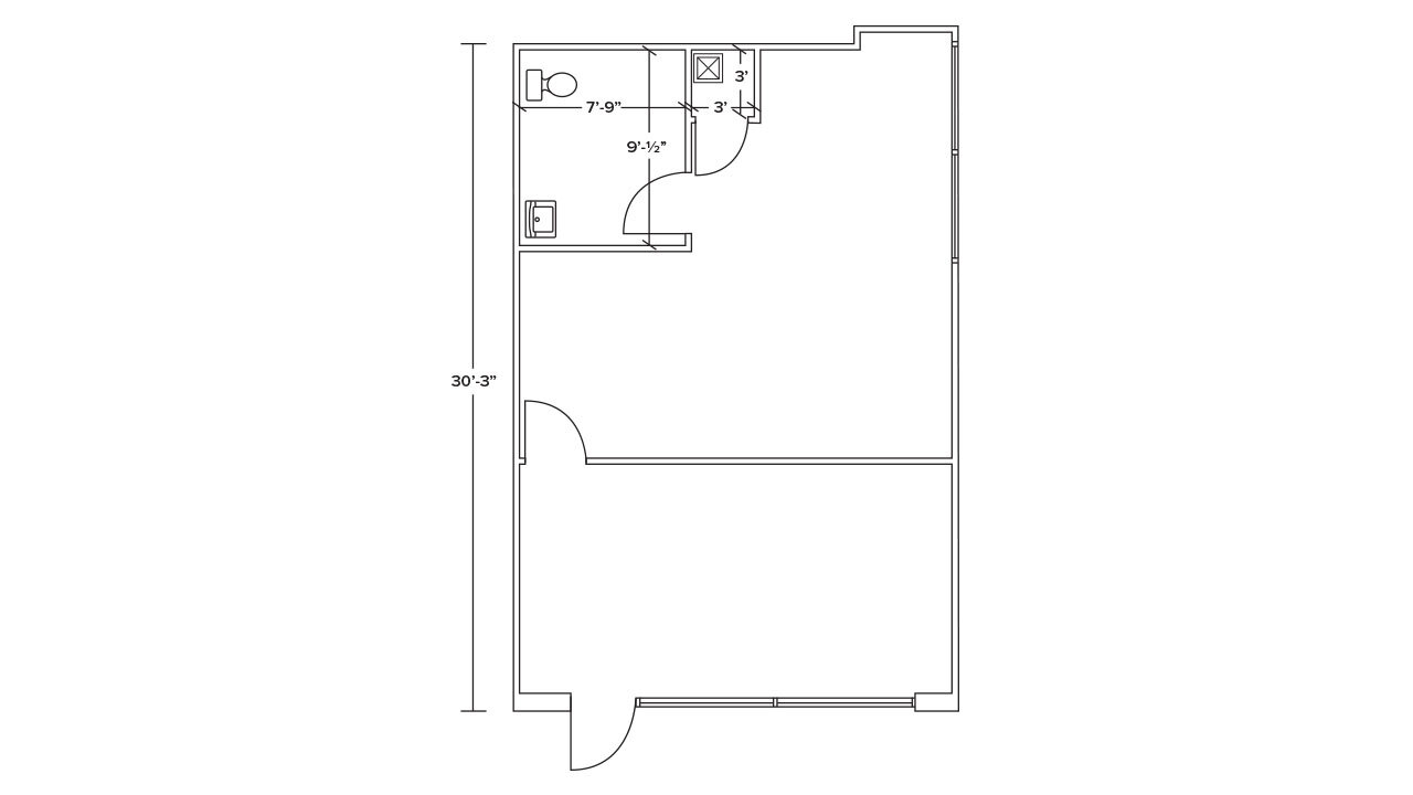 415 Route 206, Hillsborough, NJ à louer Plan d’étage- Image 1 de 2