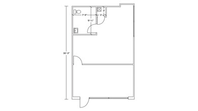 415 Route 206, Hillsborough, NJ à louer Plan d’étage- Image 1 de 2