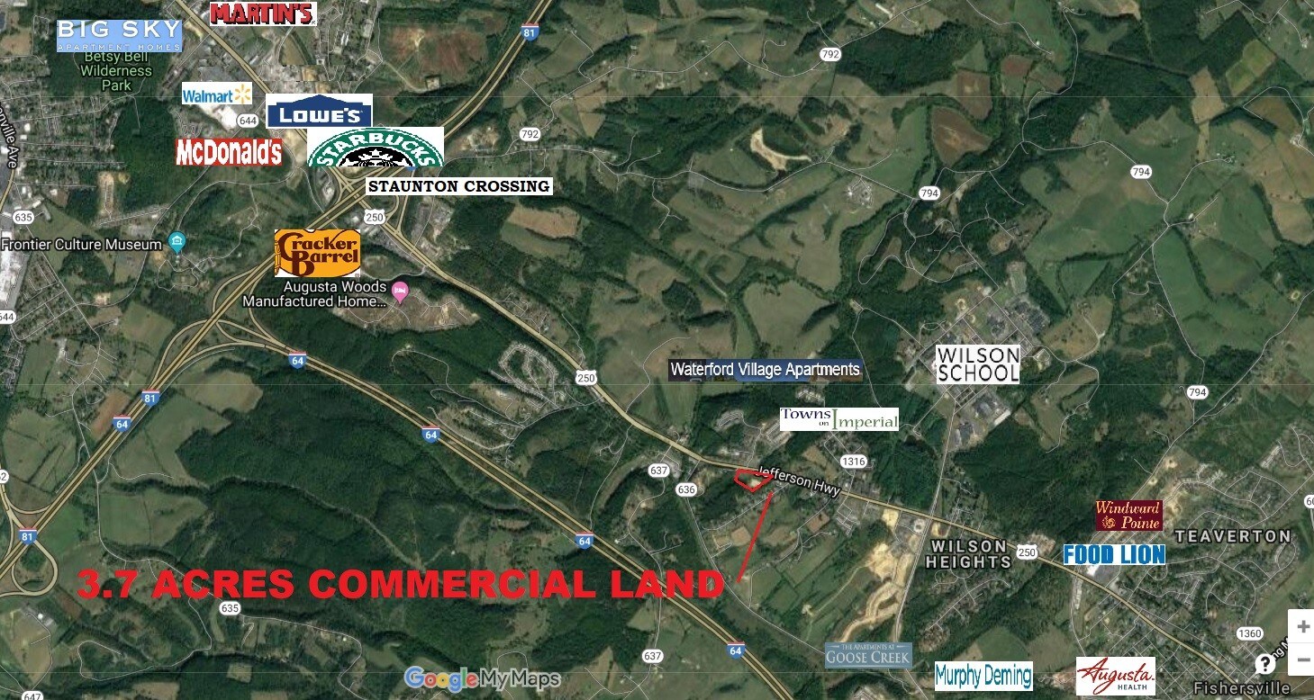 TBD Jefferson Hwy, Staunton, VA à vendre Photo du bâtiment- Image 1 de 8