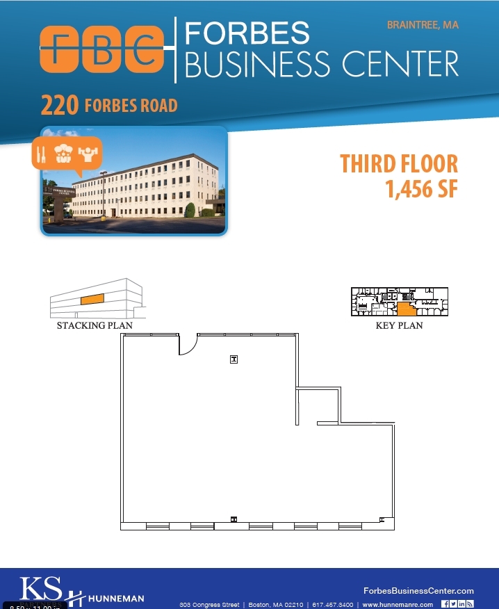 220 Forbes Rd, Braintree, MA for lease Floor Plan- Image 1 of 8