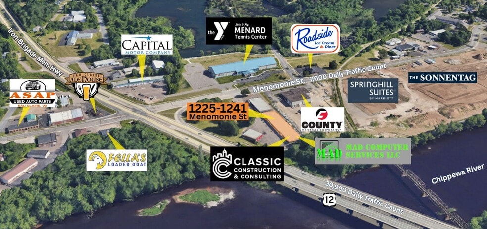 1225-1241 Menomonie St, Eau Claire, WI for sale - Building Photo - Image 3 of 4