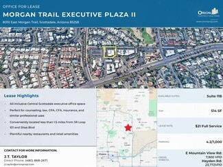 More details for 8010 E Morgan Trl, Scottsdale, AZ - Office for Lease