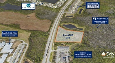 19XX Clyde Morris Blvd, Daytona Beach, FL - AERIAL map view