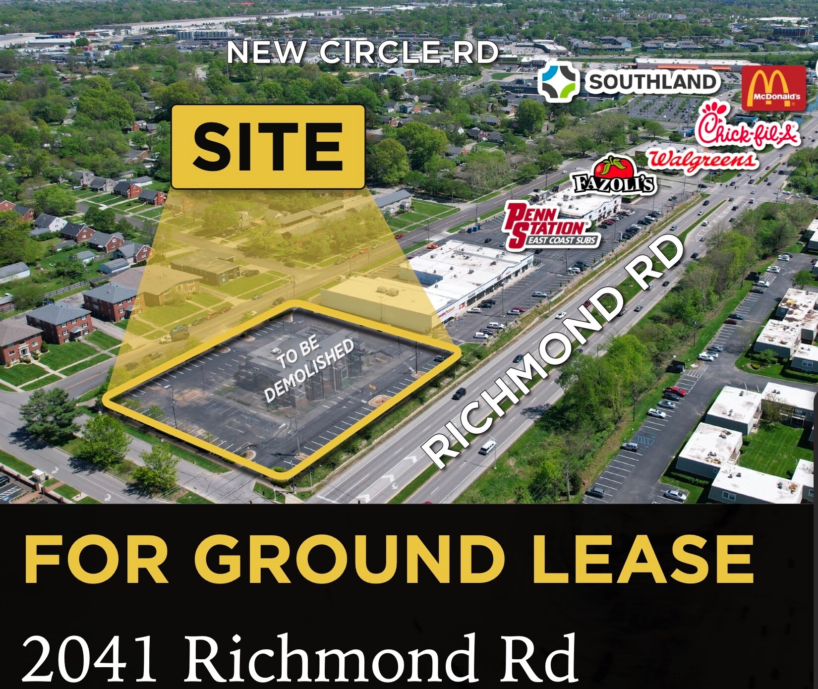 2041 Richmond Rd, Lexington, KY à louer Aérien- Image 1 de 2