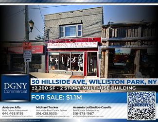 Plus de détails pour 50 Hillside Ave, Williston Park, NY - Vente au détail à vendre