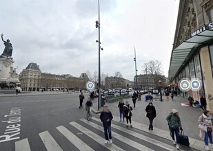 Paris - AÉRIEN Vue de la carte