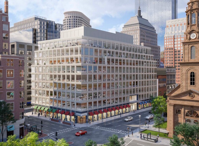 350 Boylston St, Boston, MA à louer - Photo du bâtiment - Image 2 de 5