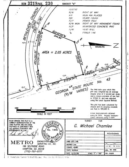 Hwy 42 & Bethlehem, Locust Grove, GA à vendre - Autre - Image 2 de 2
