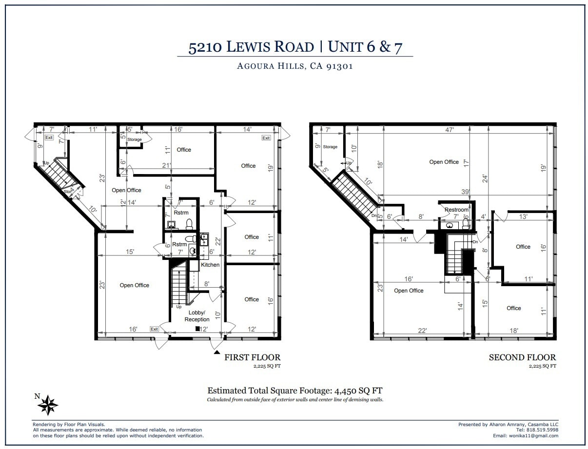 5210 Lewis Rd, Agoura Hills, CA for lease Floor Plan- Image 1 of 1