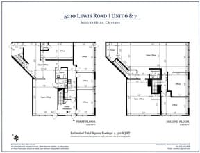 5210 Lewis Rd, Agoura Hills, CA for lease Floor Plan- Image 1 of 1