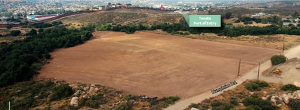 24699 Humphries Rd, Tecate, CA - AERIAL map view