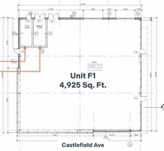 1296 Castlefield Ave, Toronto, ON à louer Plan d’étage- Image 1 de 1