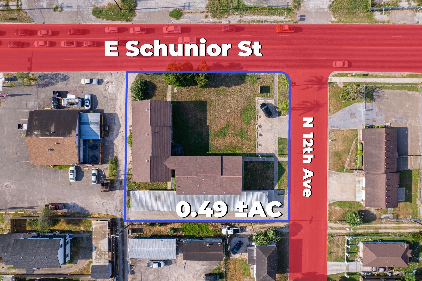 120 E Schunior St, Edinburg, TX à vendre Photo du bâtiment- Image 1 de 1