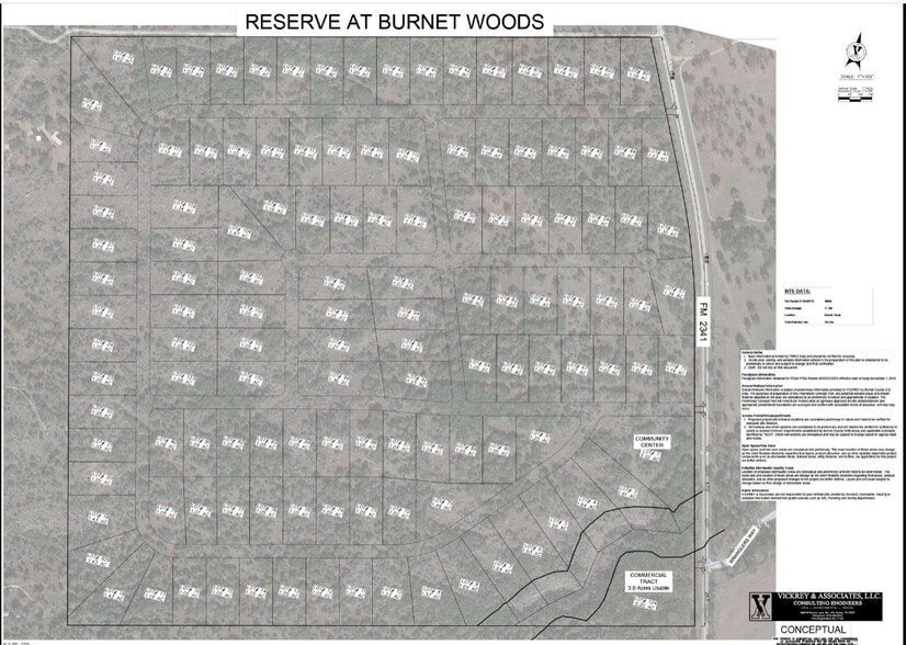 0 FM 2341, Burnet, TX for sale - Site Plan - Image 1 of 12