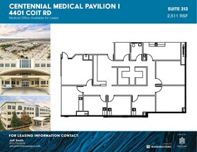 4401 Coit Rd, Frisco, TX à louer Plan d’étage- Image 1 de 1