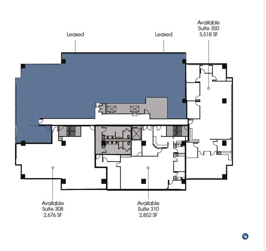 7150 Greenville Ave, Dallas, TX à louer Plan d’étage- Image 1 de 1