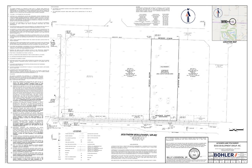 15439 Southern Blvd, Loxahatchee, FL à vendre - Plan de site - Image 2 de 2