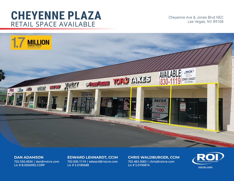 Cheyenne Ave & Jones Blvd, Las Vegas, NV for lease - Building Photo - Image 1 of 5