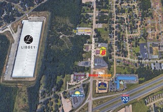 4812 Monkhouse Dr, Shreveport, LA - aerial  map view