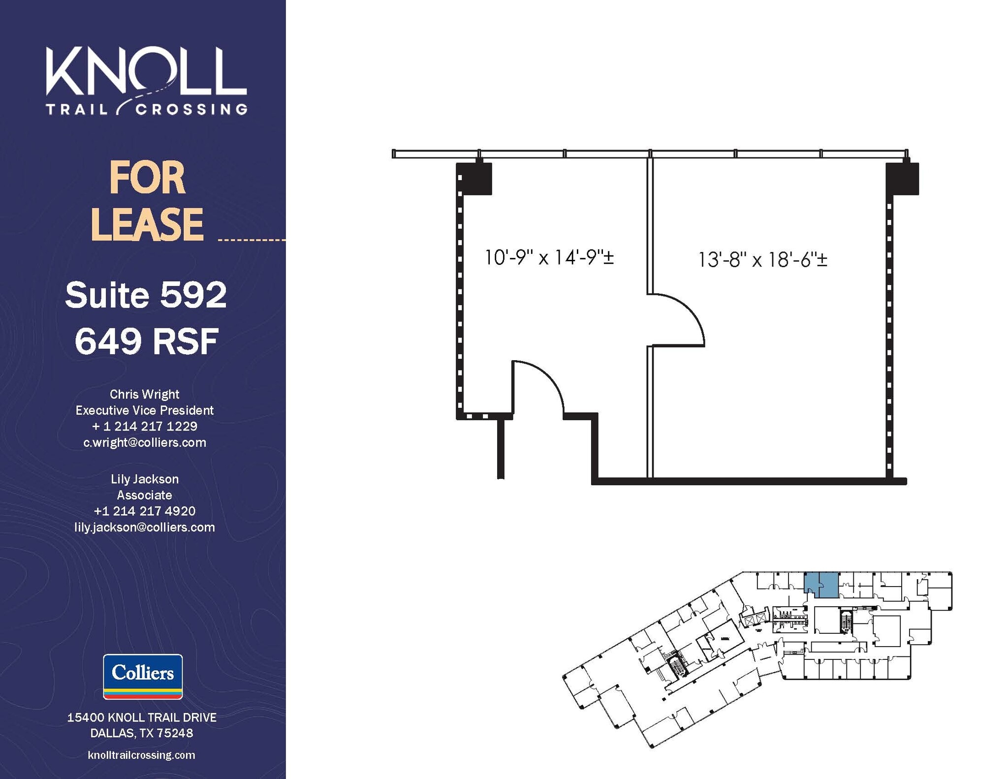 15400 Knoll Trail Dr, Dallas, TX for sale Floor Plan- Image 1 of 1