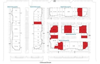 4602 E Elwood St, Phoenix, AZ for lease Site Plan- Image 2 of 2