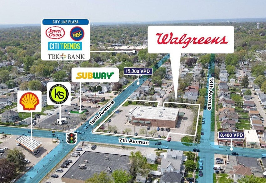 555 19th Ave, Moline, IL à vendre - Photo du bâtiment - Image 2 de 2