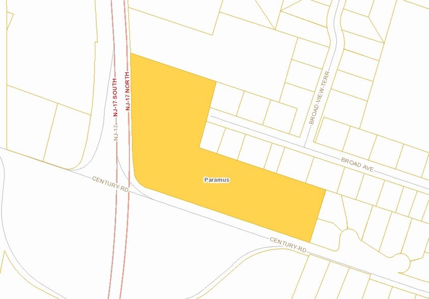 140 Route 17 N, Paramus, NJ à louer - Plan cadastral - Image 2 de 6