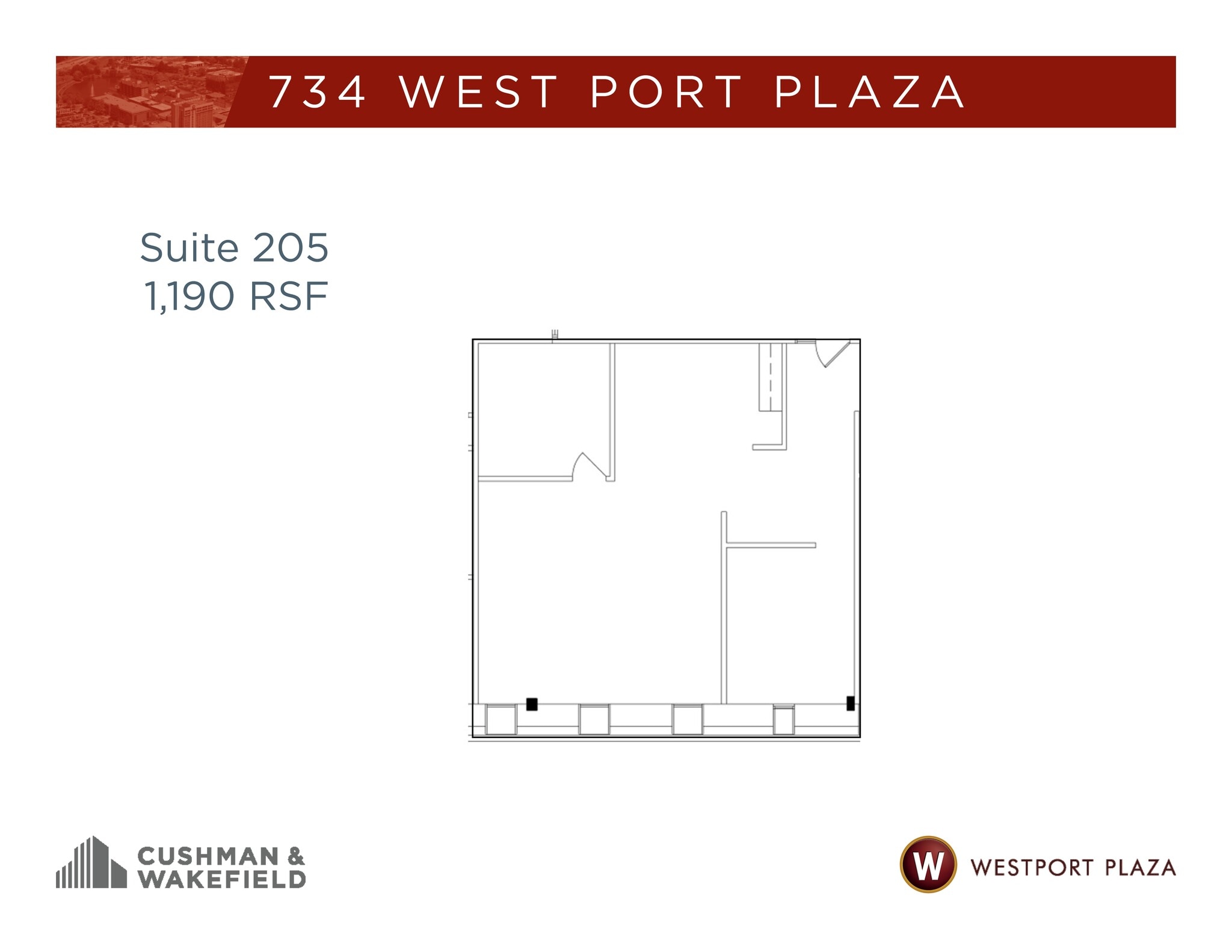 102 Westport Plaza Dr, Saint Louis, MO à louer Plan de site- Image 1 de 1