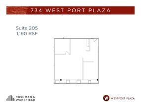 102 Westport Plaza Dr, Saint Louis, MO à louer Plan de site- Image 1 de 1