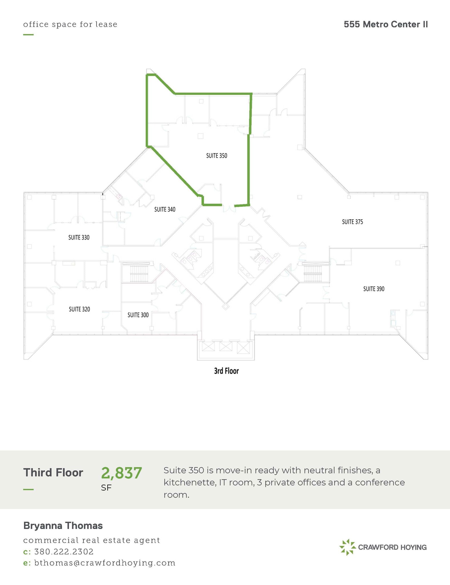 555 Metro Pl N, Dublin, OH à louer Plan de site- Image 1 de 3