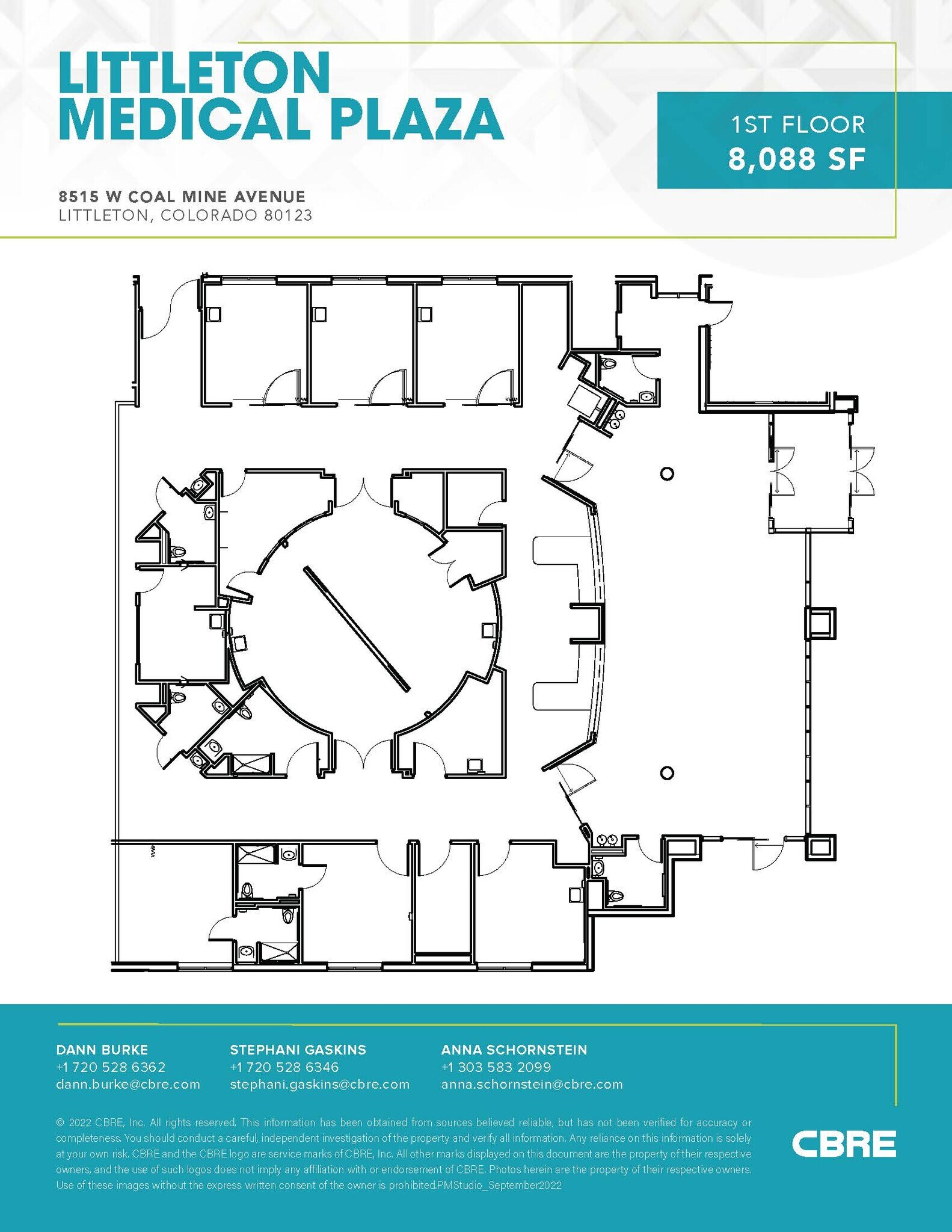 8515 W Coal Mine Ave, Littleton, CO for lease Floor Plan- Image 1 of 2