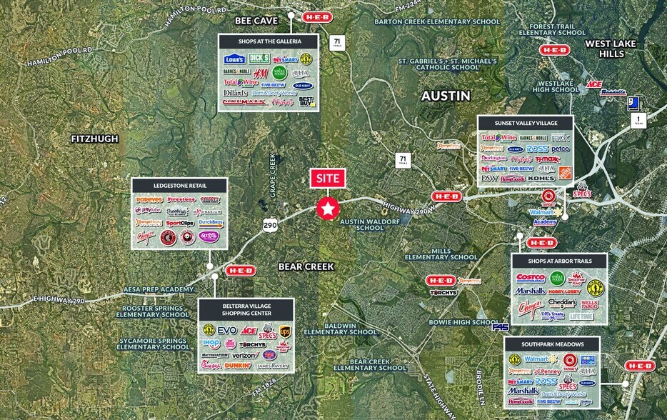 9201 W Hwy 290, Austin, TX à vendre - Aérien - Image 2 de 2