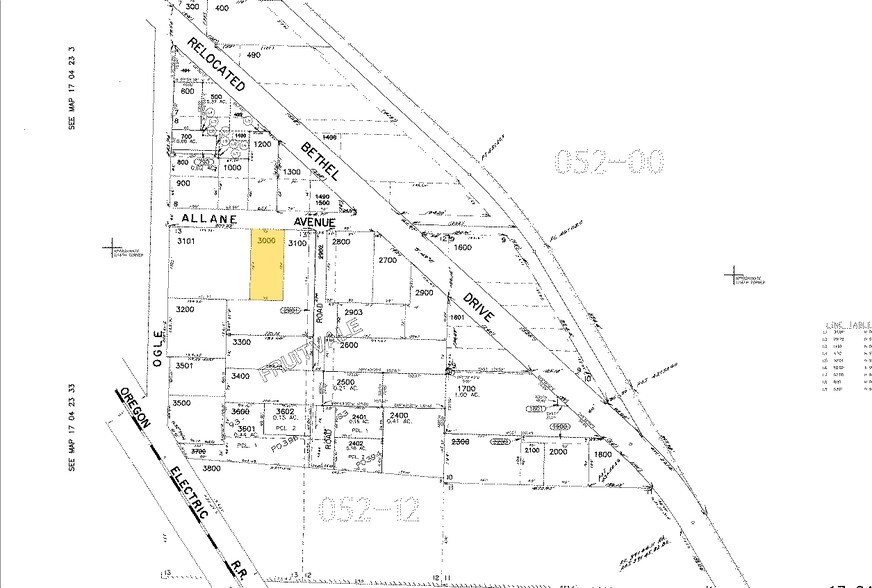 2952 Allane Ave, Eugene, OR for lease - Plat Map - Image 2 of 8