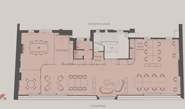 80 Goswell Rd, London for lease Floor Plan- Image 1 of 5