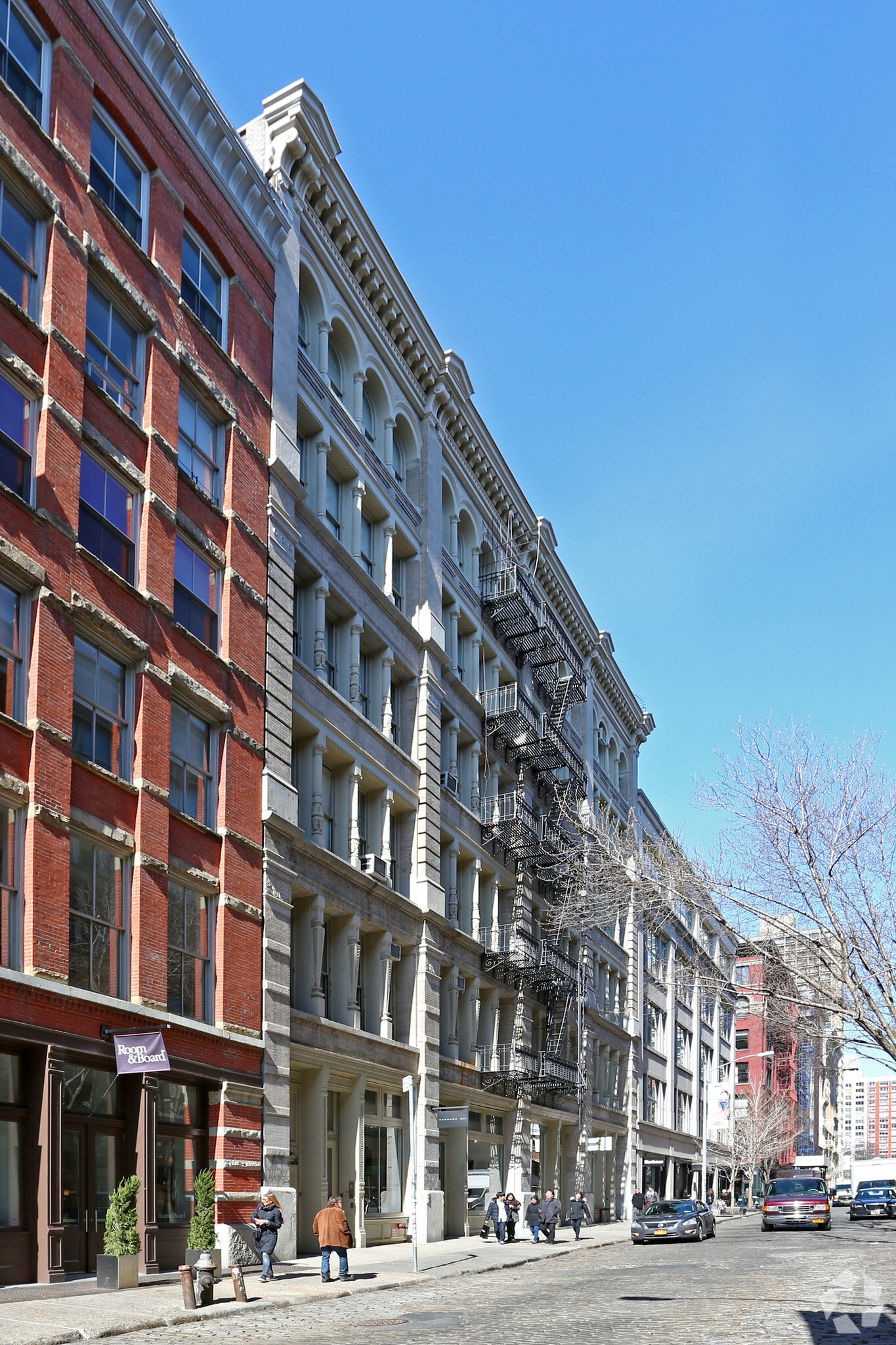 115-121 Wooster St, New York, NY for lease Building Photo- Image 1 of 5