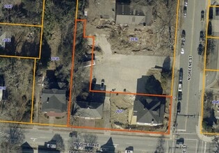 208 W Fisher Ave, Greensboro, NC - Aérien  Vue de la carte - Image1